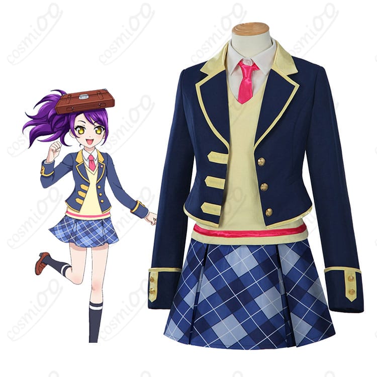プリパラ パプリカ学園 冬制服コスプレ一式のトルソー着用イメージ