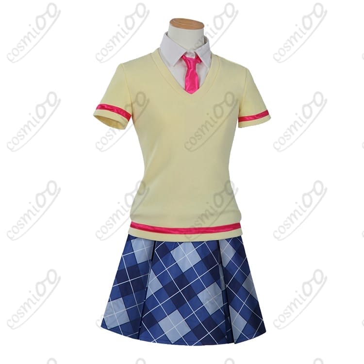 プリパラ パプリカ学園 冬制服 コスプレ衣装6点セット｜初心者も着脱ラクで上品に高再現 - 4枚目の画像