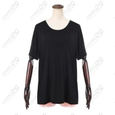 私服風 Tシャツ＆ショートパンツ コスプレ衣装｜軽やかで着脱簡単、初心者にも扱いやすい2点セット - 1枚目の画像（サムネイル）