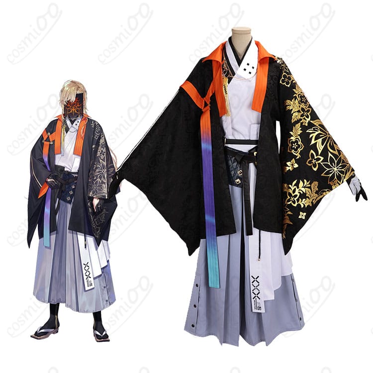 風楽奏斗 新衣装（和装）コスプレ一式を着用した全身イメージ