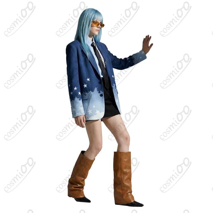 星街すいせい プリマドンナ コスプレ衣装｜初心者も着脱ラクで写真映えする高再現4点セット - 2枚目の画像
