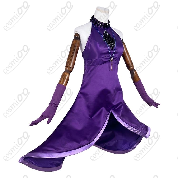 愛須バニラ（バニラ＝ミュー）パープルドレス 高再現で可憐に。軽やかで初心者も着やすい一着 - 2枚目の画像