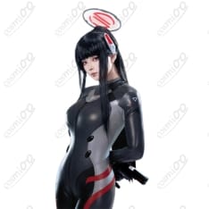 ブルアカ 調月リオ 戦闘服コスプレ衣装｜再現度と着心地を両立したPUジャンプスーツ - 5枚目の画像（サムネイル）