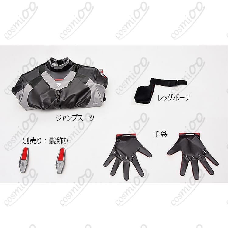 ブルアカ 調月リオ 戦闘服コスプレ衣装｜再現度と着心地を両立したPUジャンプスーツ - 6枚目の画像
