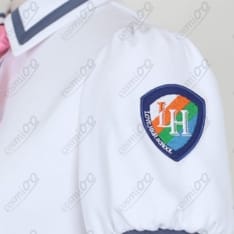 学園制服 夏コスプレ衣装（シャツ＋スカート＋スカーフ）爽やか上品な着心地で初心者も安心 - 6枚目の画像（サムネイル）