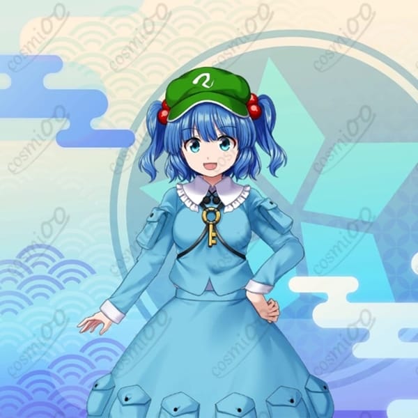 東方Project 河城にとり コスプレ衣装｜爽やかで動きやすいエンジニア風、高再現で初心者も安心