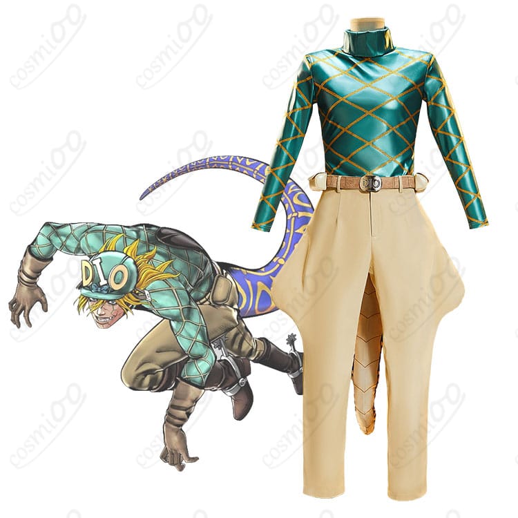 ディエゴ・ブランドーのジョッキー服を着用した全身イメージ