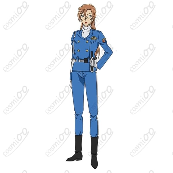 名探偵コナン 萩原千速 白バイ隊員 制服 コスプレ｜ハリ感シルエットで再現度と着やすさを両立