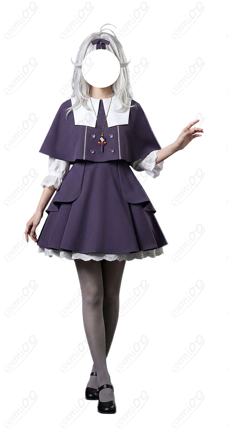 森亜るるか 通常衣装を着用した正面全身のコスプレ着用例