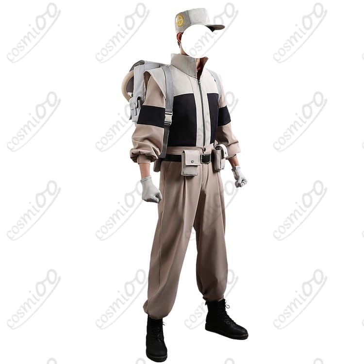 ガチアクタ 掃除屋サポーター制服 高再現コスプレ｜初心者も着やすいクール設計と充実小物 - 5枚目の画像