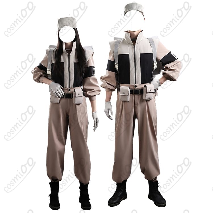 ガチアクタ 掃除屋サポーター制服 高再現コスプレ｜初心者も着やすいクール設計と充実小物 - 4枚目の画像
