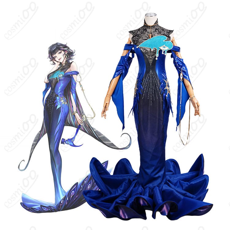 エンフェル 取り調べ（マグショット）衣装の着用イメージとキャラクタービジュアル