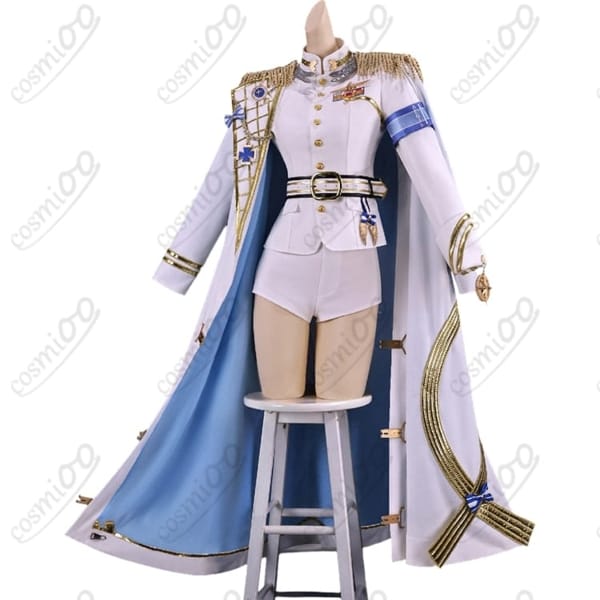 ヘルム イージス軍服風コスプレ衣装 白｜再現度重視で初心者も着替えやすいセット