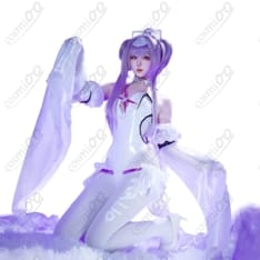 勝利の女神：NIKKE ヘレティック系レオタード風コスプレ衣装 フルセット - 3枚目の画像（サムネイル）