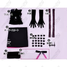 勝利の女神：NIKKE モダニア衣装 セカンド・アフェクション｜高再現・着脱ラクで撮影映え - 5枚目の画像（サムネイル）