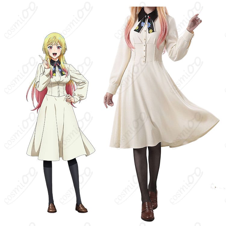 城崎メイの私服ワンピース衣装一式(ワンピース・ボウタイ・タイツ)の商品イメージ