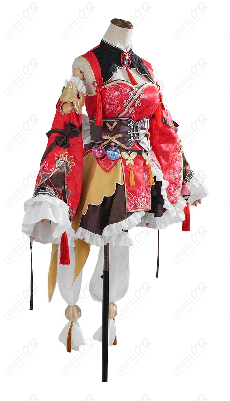 博衣こより 新衣装 右側ディテール(袖・腰飾り・ベルト)