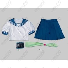 正反対な君と僕 鈴木みゆ 夏制服セーラー服｜通気性良好で清楚な学園スタイルを高再現 - 5枚目の画像（サムネイル）