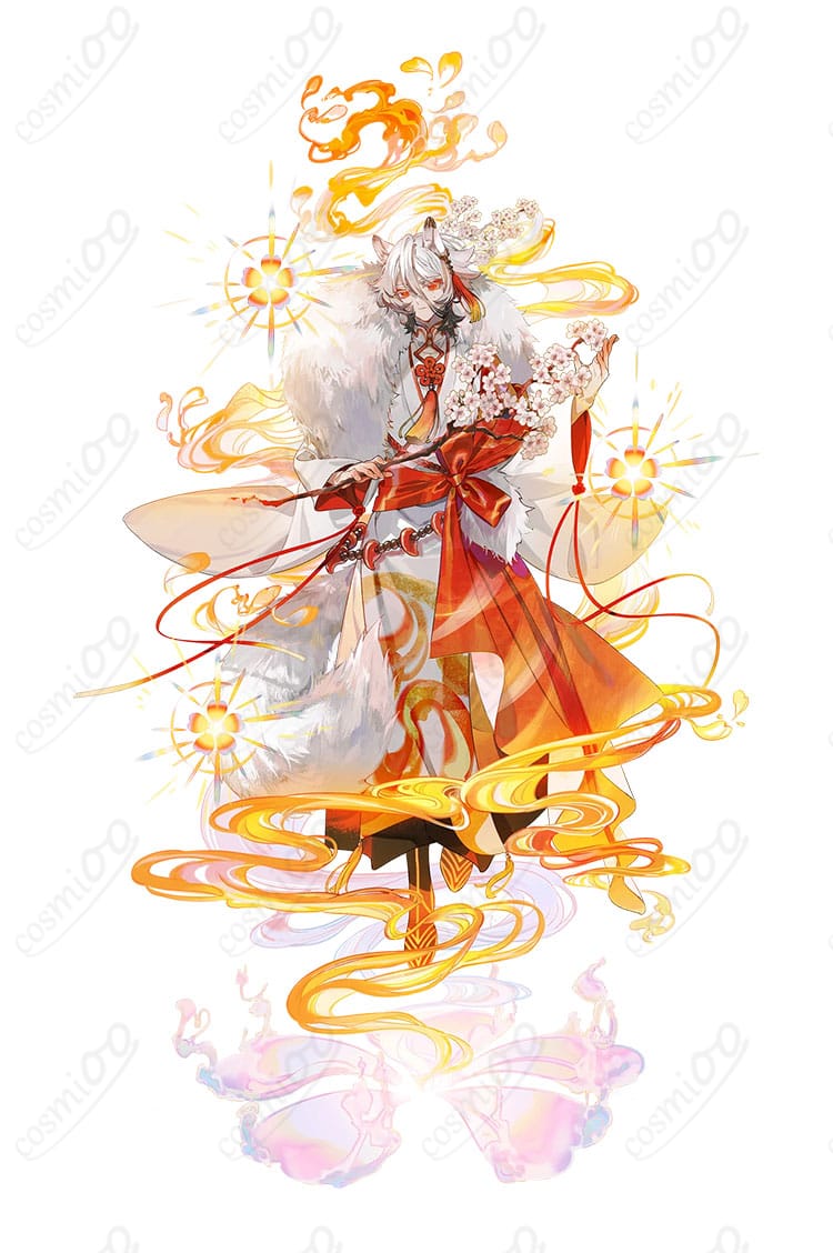 Fate/Grand Order 第三再臨モチーフの和風クール衣装を着用した全身正面イメージ