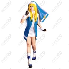 ギルティギア ブリジット 修道服コスプレ｜薄手で通気性◎、初心者も着替え簡単 - 1枚目の画像（サムネイル）