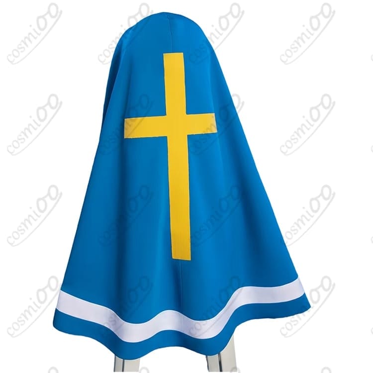 ギルティギア ブリジット 修道服コスプレ｜薄手で通気性◎、初心者も着替え簡単 - 7枚目の画像