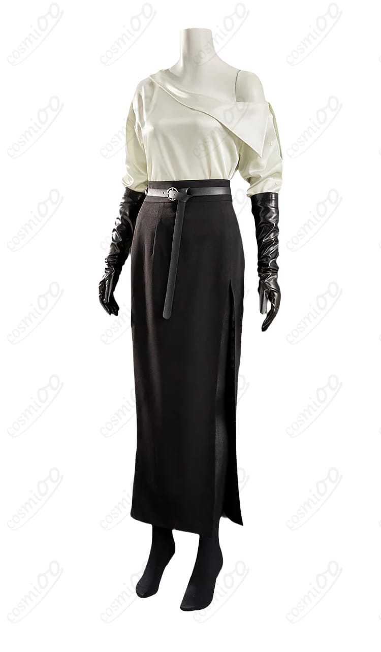 FILM NOIR 風コスプレ衣装 側面商品画像(ラインと落ち感)