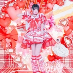 初心者も安心の高再現 iLiFE! 心花りり 新アー写 赤チェック衣装 - 1枚目の画像（サムネイル）