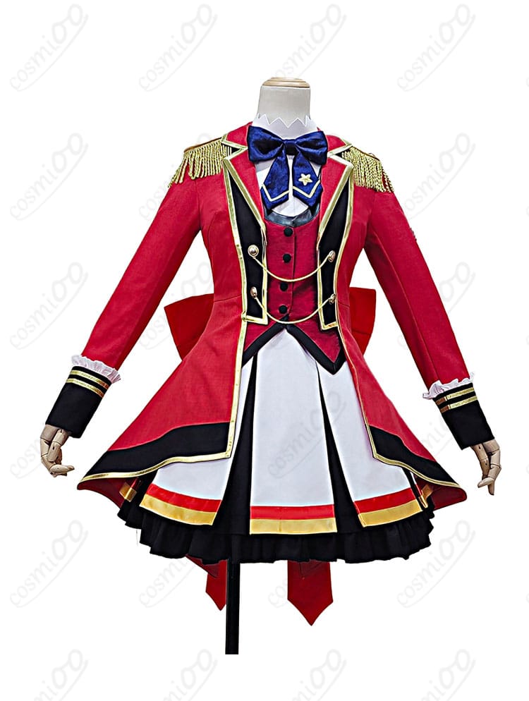 S4制服コスプレ衣装のジャケット・ベスト・ワンピース正面