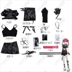 宝鐘マリン Chatter Chatter MV衣装｜可愛い×ゴージャスで映える高再現コスプレ - 6枚目の画像（サムネイル）