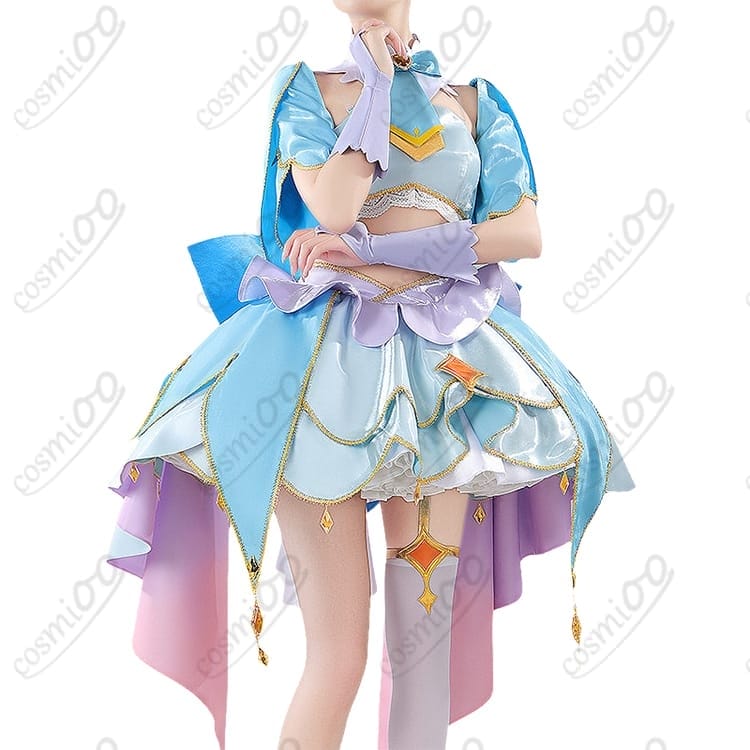 名探偵プリキュア！キュアエクレール 変身ドレス 高再現フルセット｜可愛い×上品で写真映え - 2枚目の画像