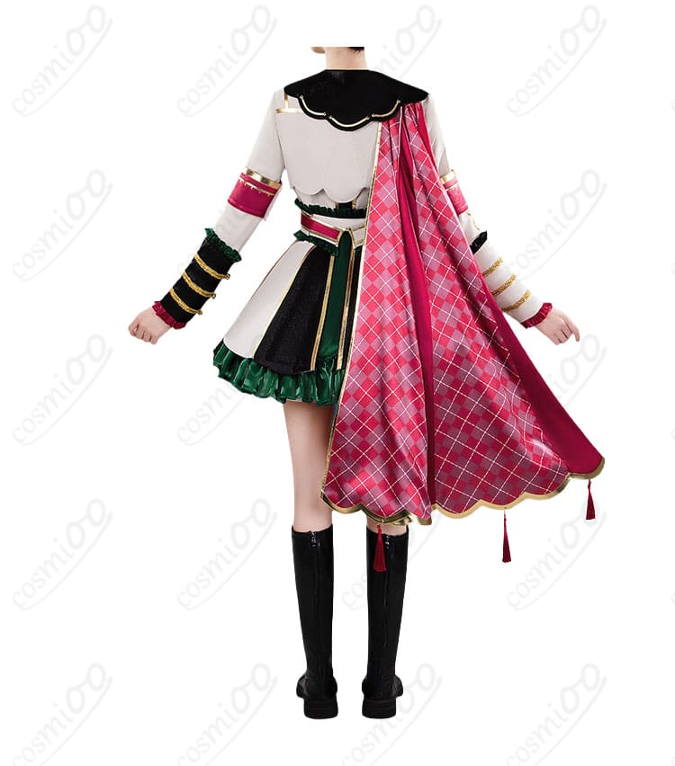 マルシュロレーヌ 勝負服コスプレ 背面とマントの全体像