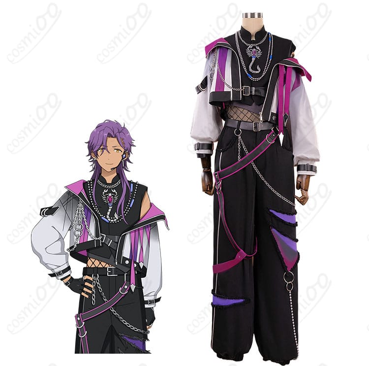 乙狩アドニス「影に光る」コスプレ一式のキャラクタービジュアル再現イメージ