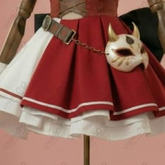 ホロライブ 宝鐘マリン 新衣装 ゴスロリ風コスプレ衣装｜上品×セクシーな再現度と快適な着用感 - 5枚目の画像（サムネイル）