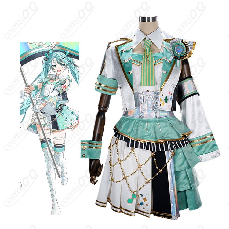 初音ミク 5th感謝祭ステージ衣装の着用イメージ全身