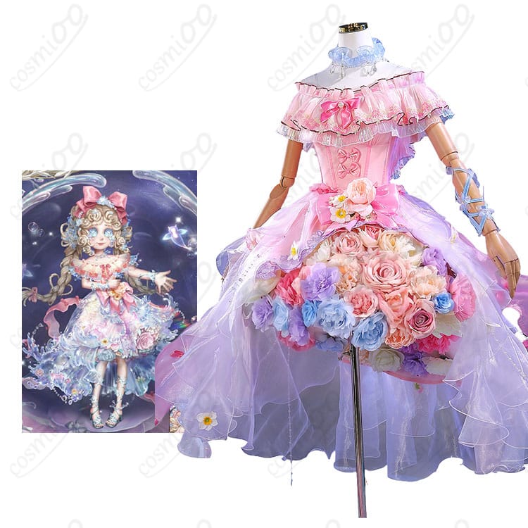 第五人格 少女（記憶）蜃気楼コスチュームのキャラクター着用イメージ