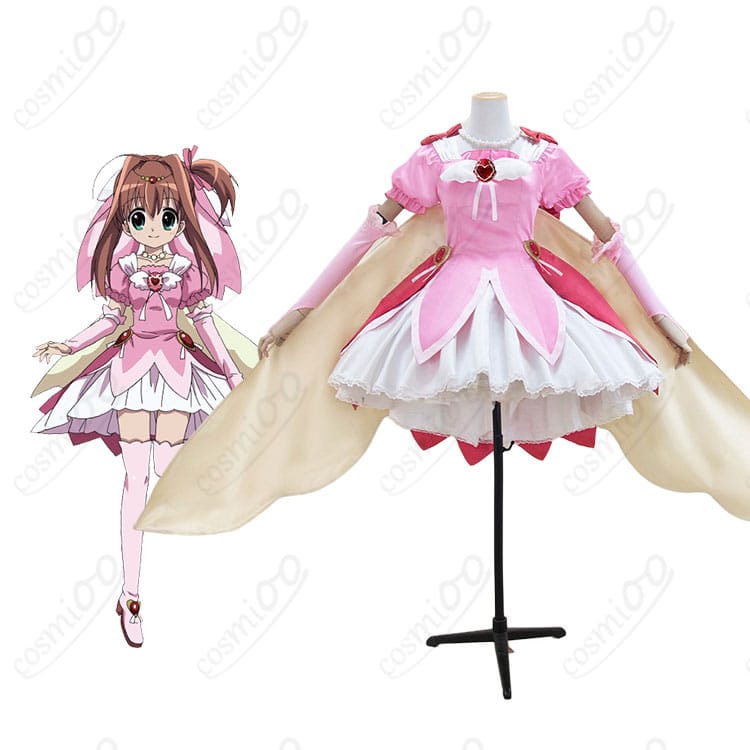 桜あかりの魔法少女コスプレ一式を着用したイメージ画像