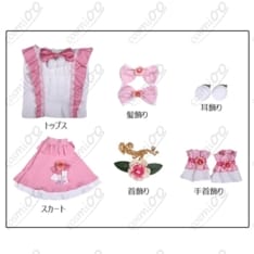 アイカツスターズ！虹野ゆめの華やかに再現するアイドルドレス衣装 - 6枚目の画像（サムネイル）