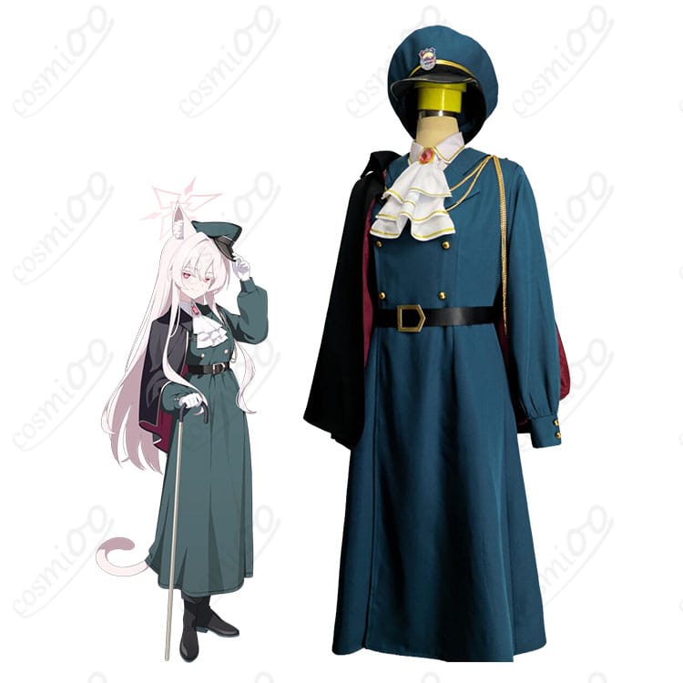 清澄アキラ(ミリア) 寮監隊幹部制服を着用した完成イメージ