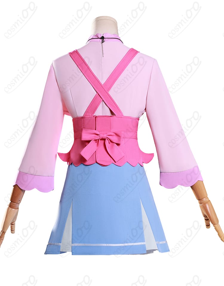 明智アンナ 私服コスプレ 背面のシルエットと丈感