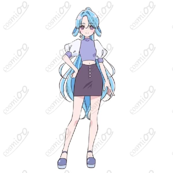 パフスリーブクロップドトップス＆スカート｜初心者にも着やすい爽やか上品コスプレ衣装