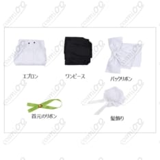 オリジナル メイド コスプレ衣装｜上品で清楚、簡単着脱で初心者も安心 - 6枚目の画像（サムネイル）