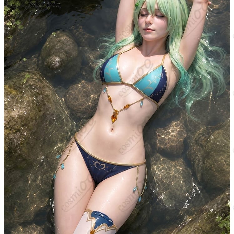 セレス・ファウナ 水着コスプレ衣装｜軽やかで通気性◎、写真映えする上品セクシー - 3枚目の画像