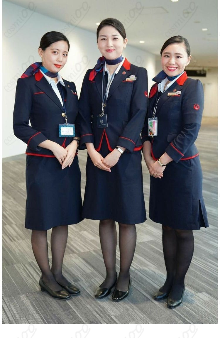 JAL CA 制服 日本航空 客室乗務員 10代目制服 コスプレ衣装-1