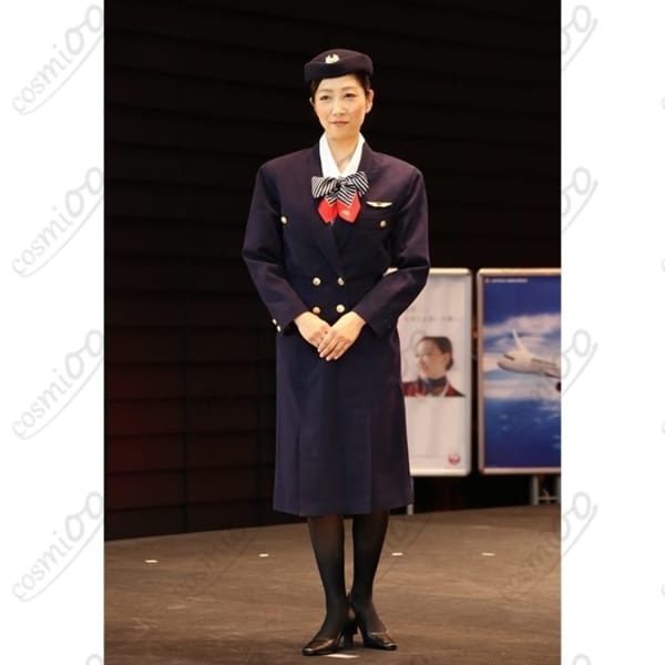 JAL客室乗務員 7代目制服風コスプレ｜上品シルエットと小物完備で初心者も安心