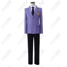 桜蘭高校ホスト部 藤岡ハルヒ 男子制服フルセット｜初心者でも着脱ラクで高再現 - 1枚目の画像（サムネイル）