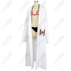 ブルアカ 鬼怒川カスミ 水着＋白衣 コスプレ衣装｜軽量で着脱簡単、写真映えの高再現 - 2枚目の画像（サムネイル）