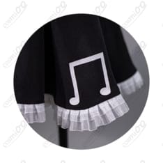 初音ミク ゴシックVer. コスプレ衣装 フルセット｜通気性◎で初心者も安心 - 5枚目の画像（サムネイル）