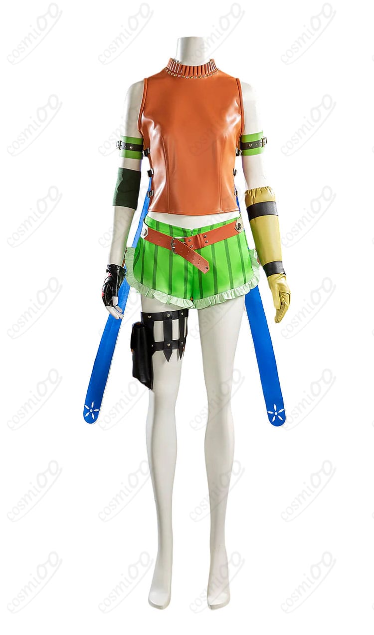 リュック通常衣装 コスプレ トップスとボトムの正面全体