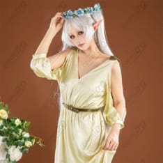 葬送のフリーレン フリーレン コスプレ衣装｜清楚ワンピースで上品に再現、初心者も安心 - 6枚目の画像（サムネイル）
