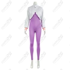 Re:ゼロ エミリア コスプレ衣装 清楚＆上品のフードマント×ボディスーツで高再現 - 4枚目の画像（サムネイル）